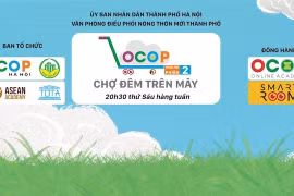 Hà Nội tổ chức mô hình “Chợ đêm trên mây” đẩy mạnh tiêu thụ hàng nông sản