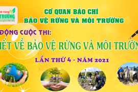 Phát động Thi viết “Bảo vệ Rừng và Môi trường” lần thứ 4 năm 2021