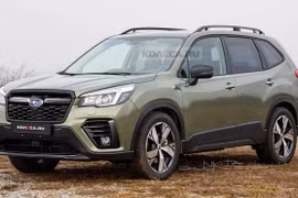 Hé lộ thiết kế của mẫu xe Subaru Forester 2022