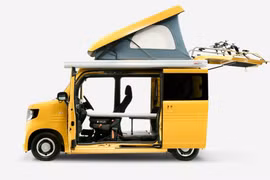 Khám phá xe cắm trại siêu nhỏ Honda N-Van Compo
