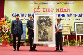 Tiếp nhận 47 tác phẩm cho Bảo tàng Mỹ thuật Huế