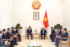Thủ tướng Nguyễn Xuân Phúc tiếp khách quốc tế