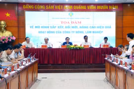 Mục tiêu năm 2020 sẽ cơ bản hoàn thành sắp xếp các công ty nông, lâm nghiệp