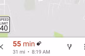 Tính năng cảnh báo bắn tốc độ xuất hiện trên Google Maps