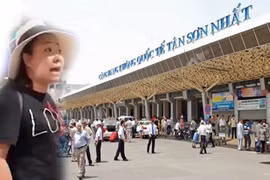 Đình chỉ công tác nữ Đại úy công an thóa mạ nhân viên sân bay Tân Sơn Nhất