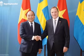Thủ tướng Nguyễn Xuân Phúc hội đàm với Thủ tướng Thụy Điển Stefan Löfven