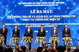 Bộ TT&TT khai trương "Hệ thống Chia sẻ và Giám sát thông tin phục vụ Chính phủ điện tử"