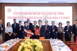 Vinmec và Bệnh viện Trung ương Quân đội 108 hợp tác đào tạo nguồn nhân lực tinh hoa