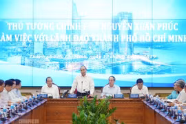 Thủ tướng làm việc với lãnh đạo chủ chốt TP Hồ Chí Minh
