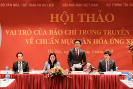 Báo chí phải phân tích hành vi xét trên góc độ văn hóa, từ đó đưa ra khuyến nghị về ứng xử