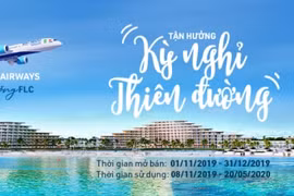 Tận hưởng kì nghỉ thiên đường cùng combo bay - nghỉ dưỡng của Bamboo Airways