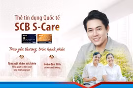 SCB ra mắt Thẻ tín dụng Quốc tế đầu tiên tặng gói khám tầm soát ung thư