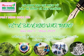 Phát động cuộc thi viết về "Bảo vệ Rừng và Môi trường" lần thứ 3