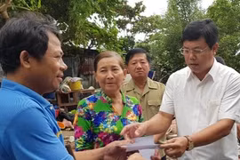 Cà Mau: Hỗ trợ người dân bị thiệt hại do thiên tai