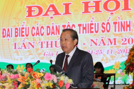 Người dân tộc thiểu số tỉnh Gia Lai tiếp tục đồng lòng chung sức, xây dựng tỉnh ngày càng phát triển