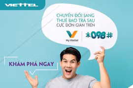 Thuê bao Viettel có thể chuyển từ trả trước sang trả sau qua My Viettel và đầu số 098