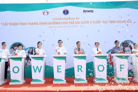 Bộ Y tế và Amway khởi động dự án "Cải thiện tình trạng dinh dưỡng cho trẻ em dưới 5 tuổi"