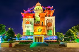 Ca sĩ Trúc Nhân cùng quán quân Tuyệt đỉnh song ca nhí Khánh Linh+ Minh Ngọc hội ngộ đêm rằm tại Đà Nẵng