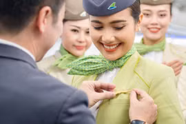 Niềm tự hào của riêng tiếp viên hàng không Bamboo Airways