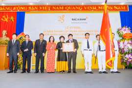 BAC A BANK kỷ niệm 25 năm ngày thành lập và đón nhận Huân chương Lao động hạng Ba