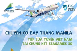 Bamboo Airways khai thác chuyến bay đến Philipines phục vụ SEA Games 30