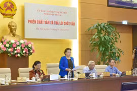 Bắt đầu phiên chất vấn và trả lời chất vấn tại Phiên họp thứ 36 UBTV Quốc hội
