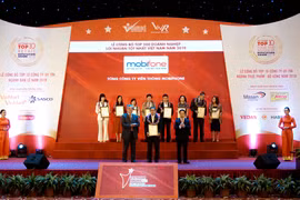 MobiFone được bình chọn vào Top 500 doanh nghiệp có lợi nhuận tốt nhất Việt Nam