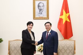 Phó Thủ tướng Vương Đình Huệ tiếp Đoàn Tổ chức Tài chính quốc tế