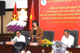 Tập đoàn Công nghiệp Cao su Việt Nam phát huy hiệu quả, đề xuất khen thưởng cho người lao động