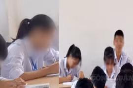Học sinh trượt đầu vào nhưng vẫn được học ở trường chuẩn quốc gia