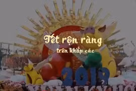 Rộn ràng đón Tết "vui hết cỡ" ở các Sun World