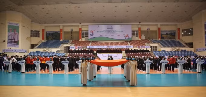 khai mac vong 2 giai bong chuyen vo dich quoc gia cup bamboo airways 2021 hinh 1