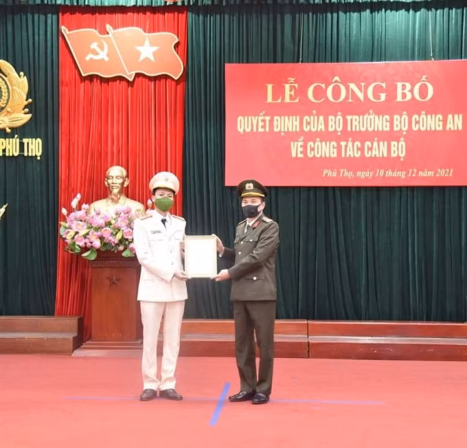phu tho cong bo quyet dinh bo nhiem pho giam doc cong an tinh hinh 1