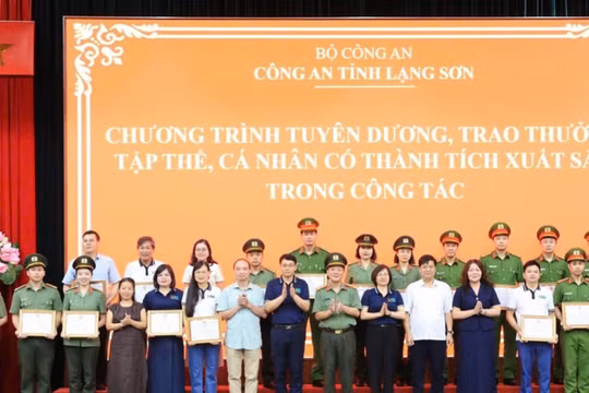 Công an tỉnh Lạng Sơn gặp mặt các cơ quan báo chí nhân kỷ niệm 101 năm Ngày Báo chí cách mạng Việt Nam