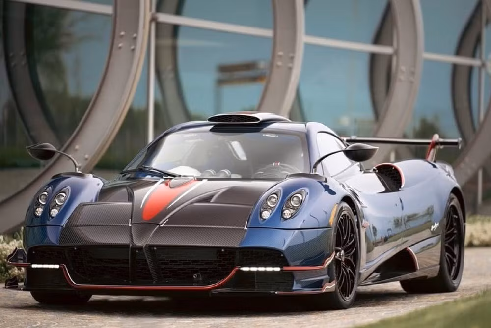ngam mau xe pagani huayra nc doc nhat the gioi hinh 1
