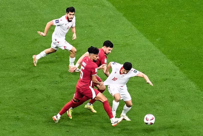qatar gianh ve som trung quoc doi dien nguy co bi loai o asian cup 2023 hinh 1