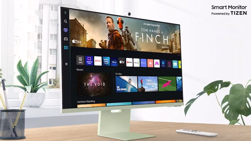 trinh lang man hinh samsung smart monitor m80d 4k hinh 2