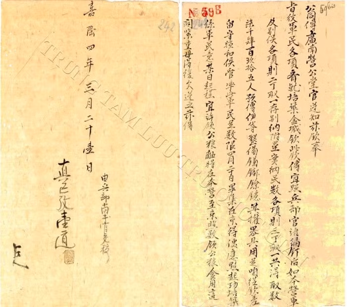 lan dau tien cong bo nhung chau ban tu lieu ve qua trinh xay dung kinh thanh hue hinh 2