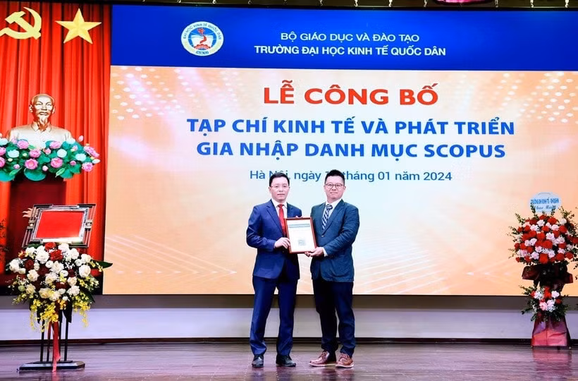 tap chi kinh te va phat trien duoc ghi ten vao danh muc scopus hinh 1