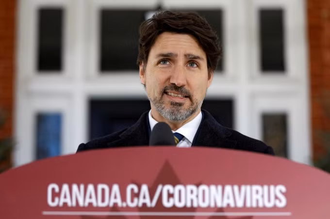 Thủ tướng Canada Justin Trudeau. Ảnh: Reuters