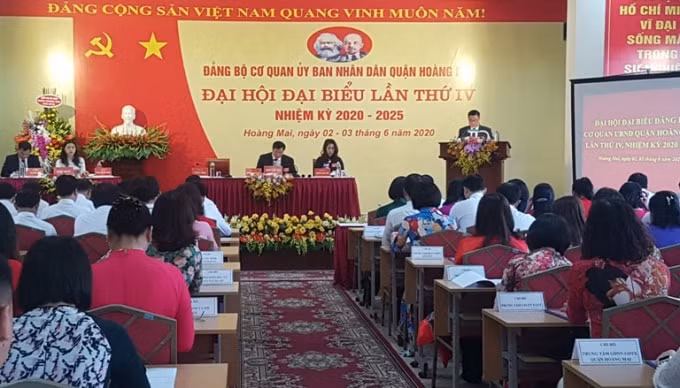 Quận Hoàng Mai (Hà Nội) Đại hội đại biểu lần thứ IV thành công tốt đẹp