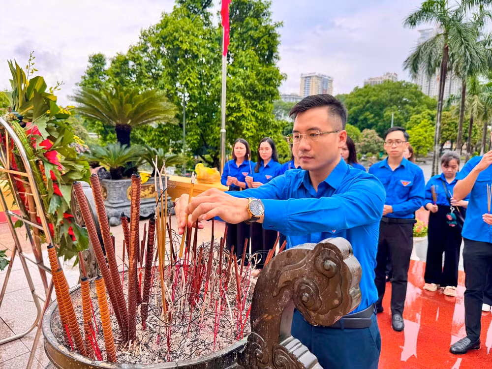 Đồng chí Nguyễn Nhất Linh – Bí thư Đoàn Thanh niên Mặt trận Tổ quốc Việt Nam.