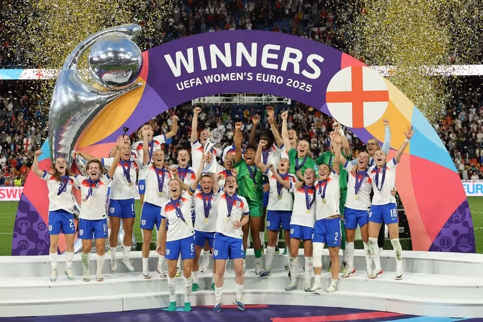 Anh vo dich Euro 2025