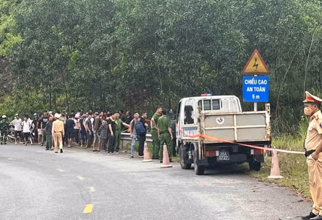 Nơi xảy ra vụ việc (Ảnh: Quang Tuấn).