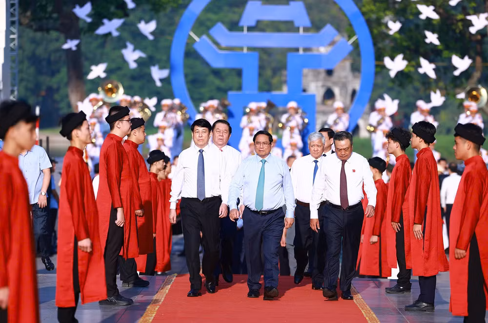 thu tuong pham minh chinh du ngay hoi van hoa vi hoa binh hinh 1