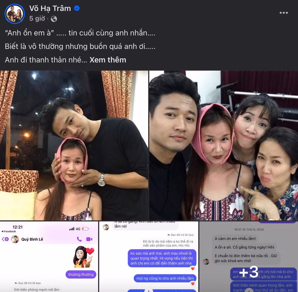 nhieu nghe si viet tiec thuong truoc su ra di cua dien vien quy binh hinh 3