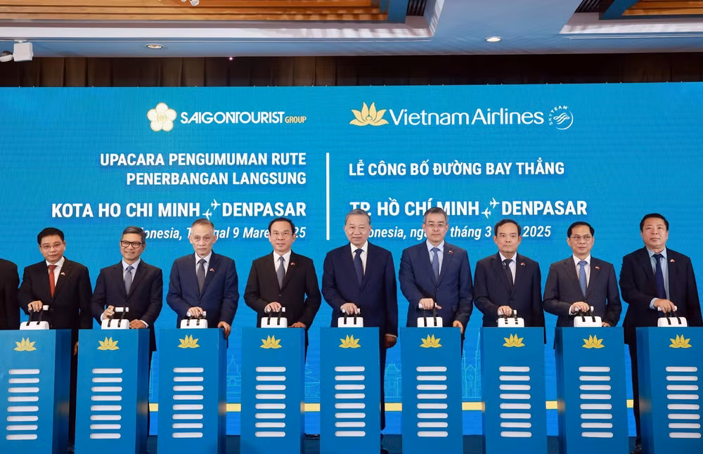 vietnam airlines cong bo mo duong bay thang tp ho chi minh denpasar hinh 1