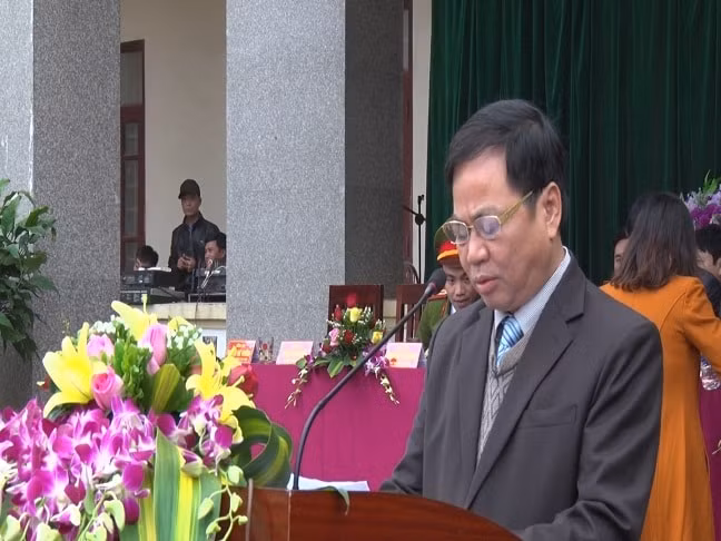 Ông Nguyễn Thế Hùng, Phó Bí thư Huyện ủy, Chủ tịch UBND huyện Lập Thạch (ảnh st)