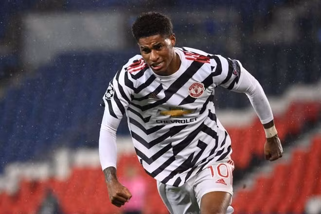 Ở phút thứ 87, Rashford tỏa sáng với bàn thắng quan trọng. Ảnh: 24h.vn