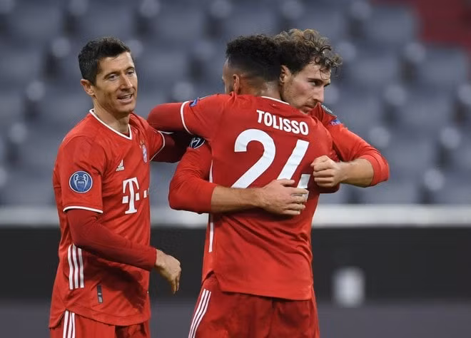 Bayern Munich quá mạnh so với Atletico Madrid. Ảnh: thanhnien.